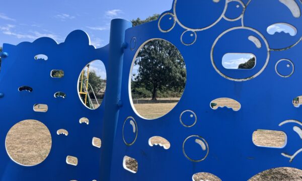 Climbing frame.