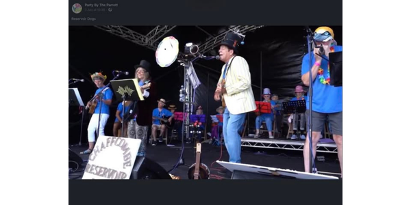 Band playing