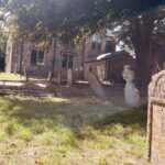 Heads stones at St Marys
